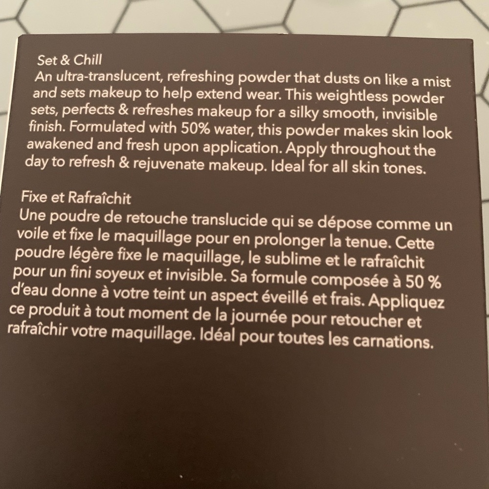 BECCA Hydra-mist set & refresh powder.